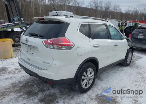 2016 Nissan Rogue Sv z USA, uszkodzony, nr VIN 5N1AT2MV1GC800503